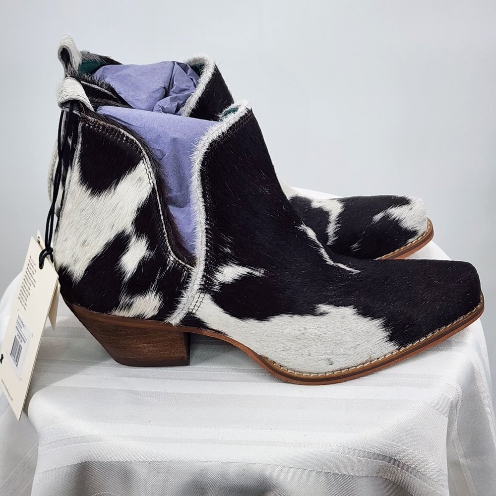 MYRA BAG Sunset Bloom Hair On Shortie Split  Cowboy Boots  6-11 NWT - Picture 3 of 9